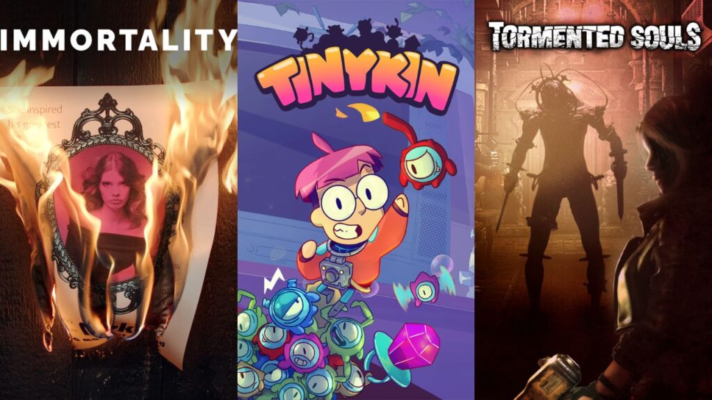 New curated games on Steam Deck: Immortality, Tinykin and Tormented Souls