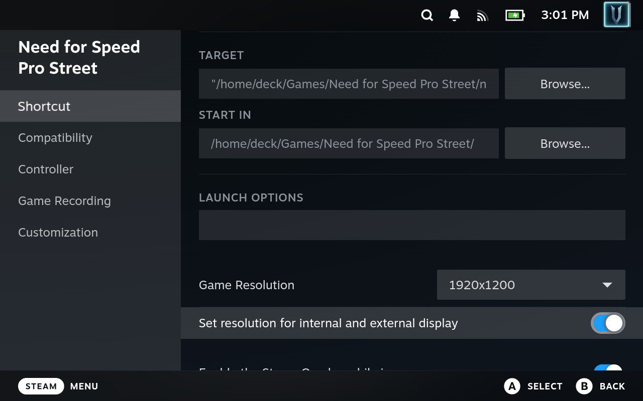 Learn how to run Need for Speed Pro Street smoothly on Steam Deck with improved graphics, full controller support, and stable gameplay. Step-by-step guide with mod pack installation, configuration tips, and performance tweaks.